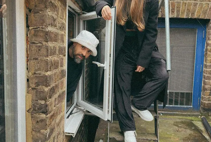 Mike Bahía y Greeicy Rendón en Londres. Imagen tomada de Instagram