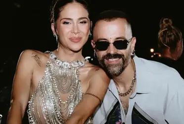 Greeicy Rendón y Mike Bahía. Imagen tomada de Canal RCN