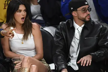 Kendall Jenner y Bad Bunny. Imagen tomada de La Opinión