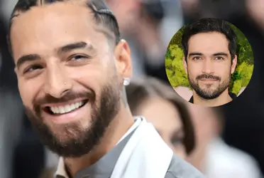 Maluma y Alfonso Herrera. Imagen tomada de Glamour México