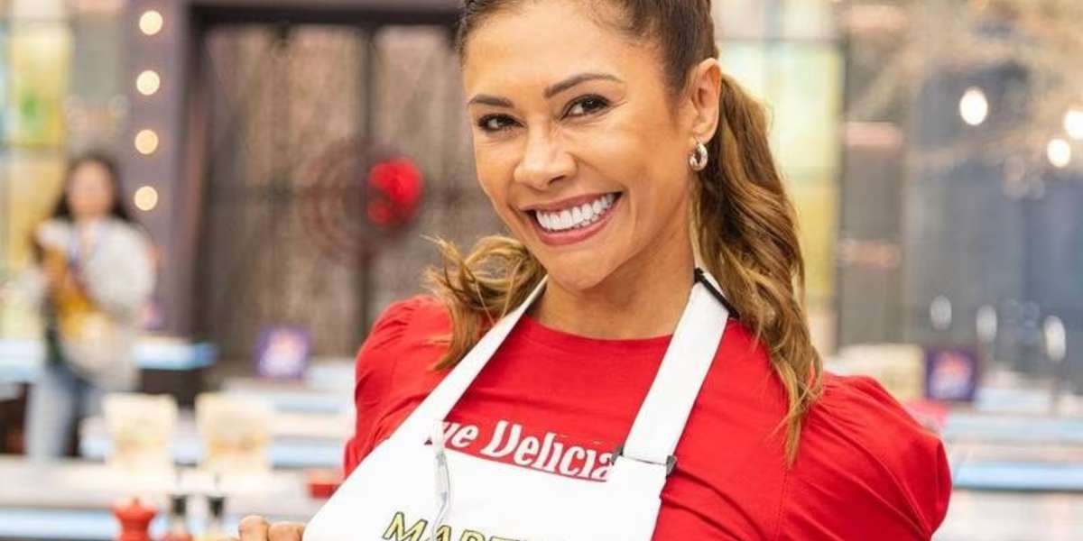  Martha Isabel Bolaños en la cocina de MasterChef Celebrity- Imagen tomada de Canal RCN