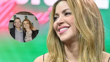 Shakira y sus suegros. Imagen tomada de Vozpópuli